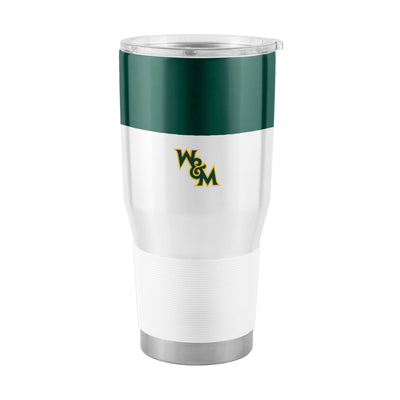 Willam and Mary 30oz Colorblock Stainless Steel Tumbler