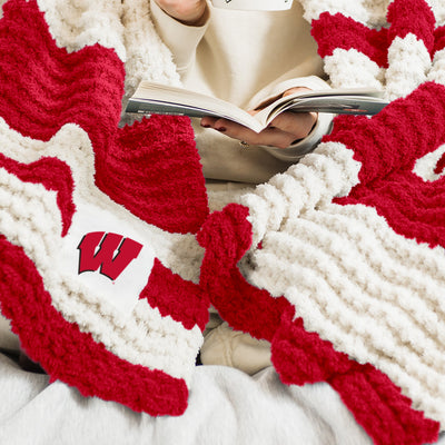 Wisconsin Cable Knit Throw 50x60