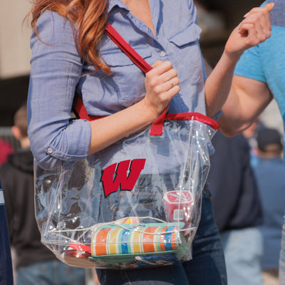 Wisconsin Stadium Clear Tote - Logo Brands
