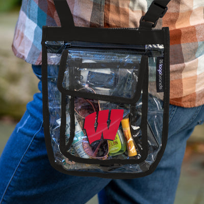 Wisconsin Gameday Clear Crossbody - Logo Brands