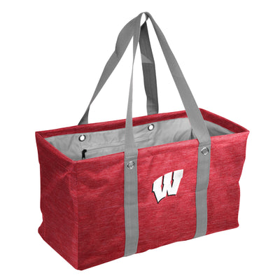 Wisconsin Crosshatch Picnic Caddy - Logo Brands