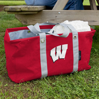 Wisconsin Crosshatch Picnic Caddy - Logo Brands