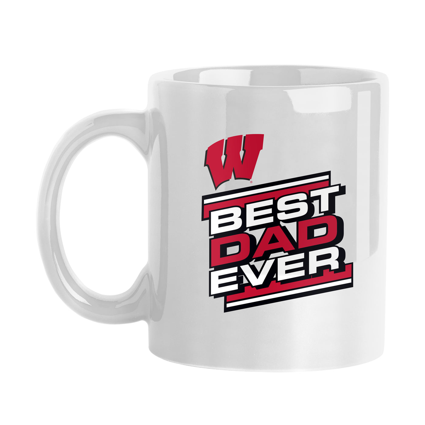 Wisconsin 11oz Best Dad Ever Sublimated Mug
