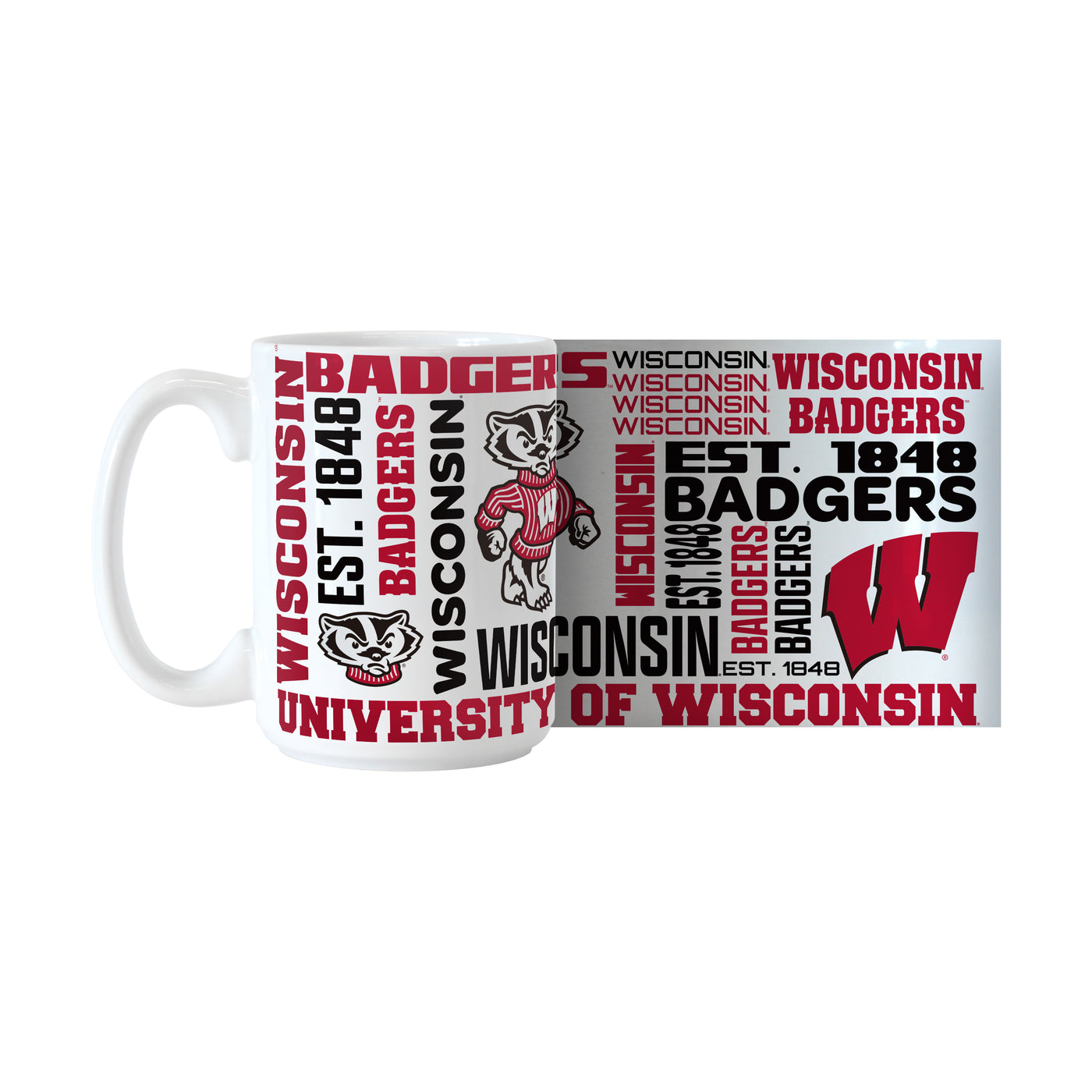 Wisconsin 15oz Spirit Sublimated Mug