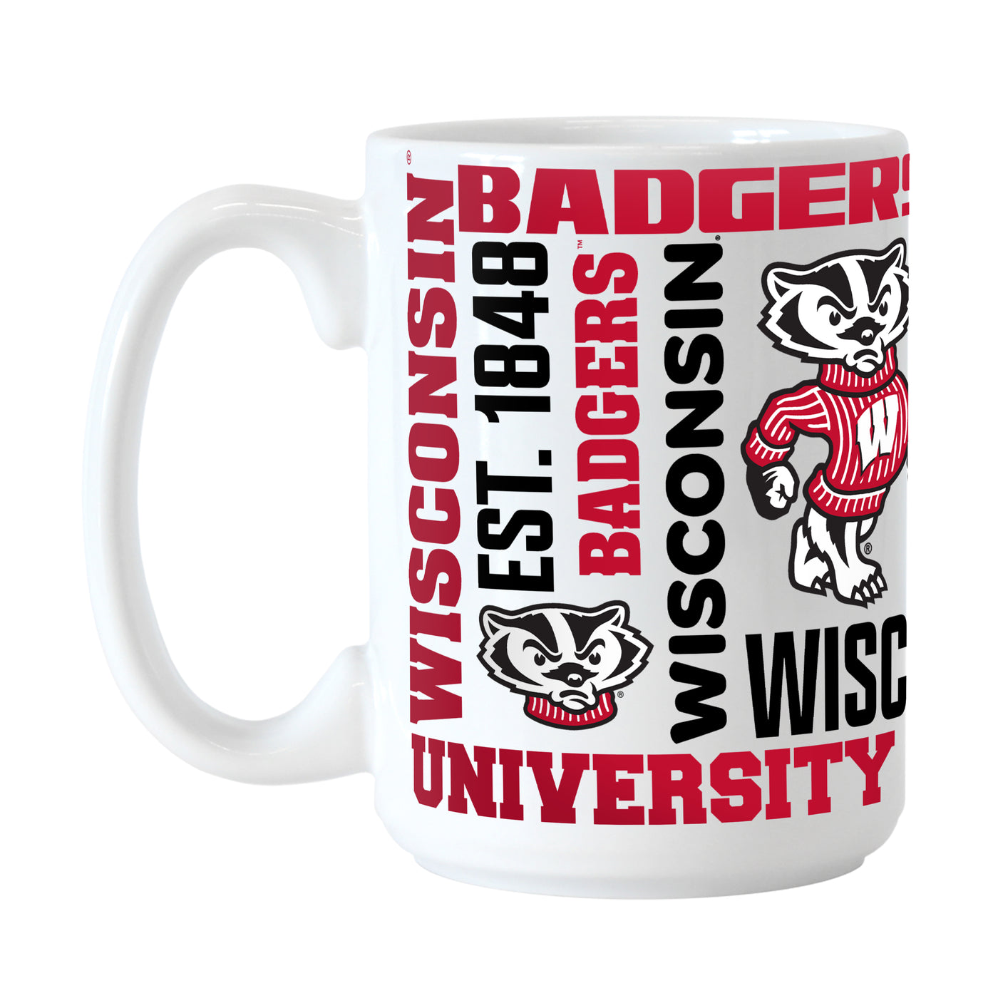 Wisconsin 15oz Spirit Sublimated Mug