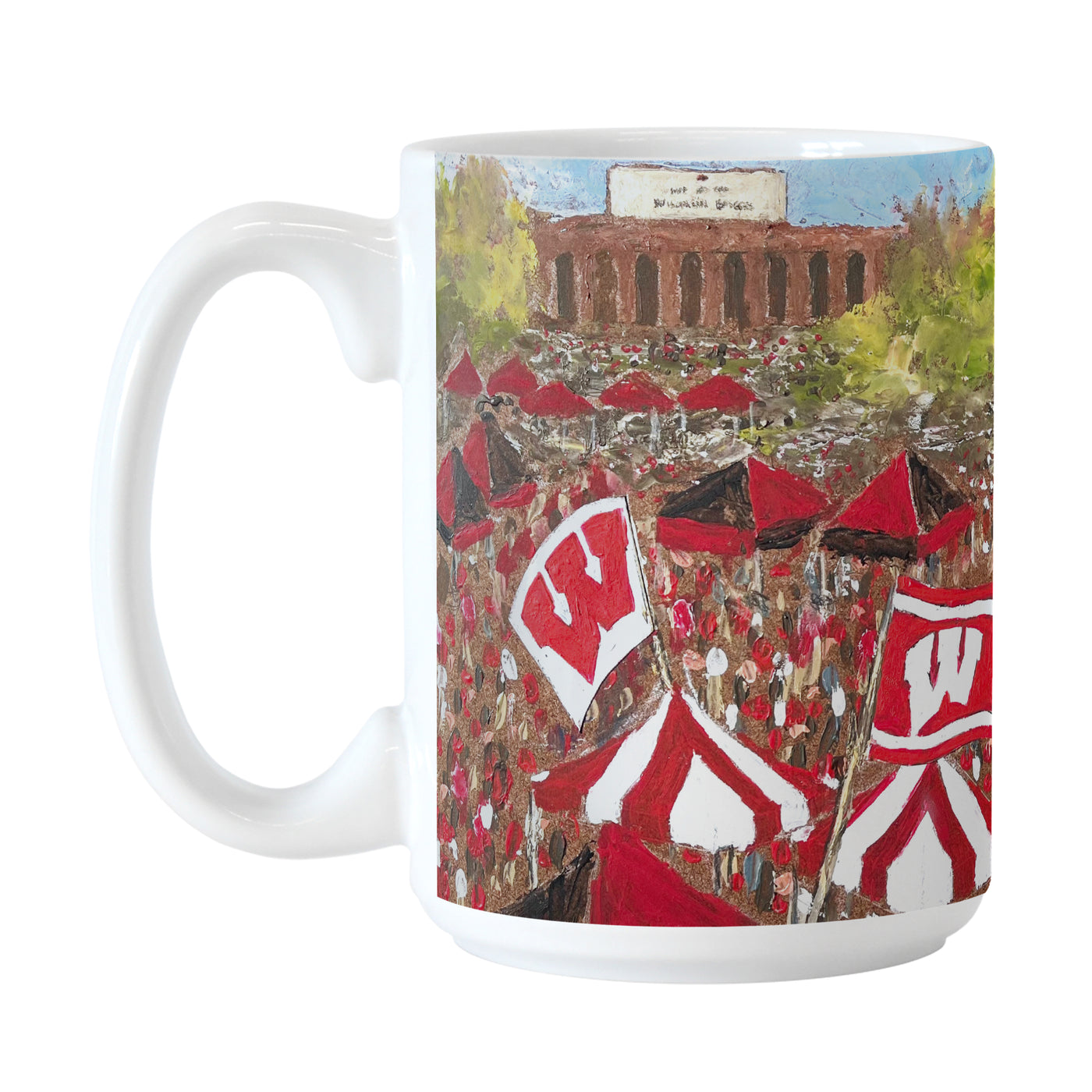 Wisconsin 15oz Collector Sublimated Mug - Logo Brands