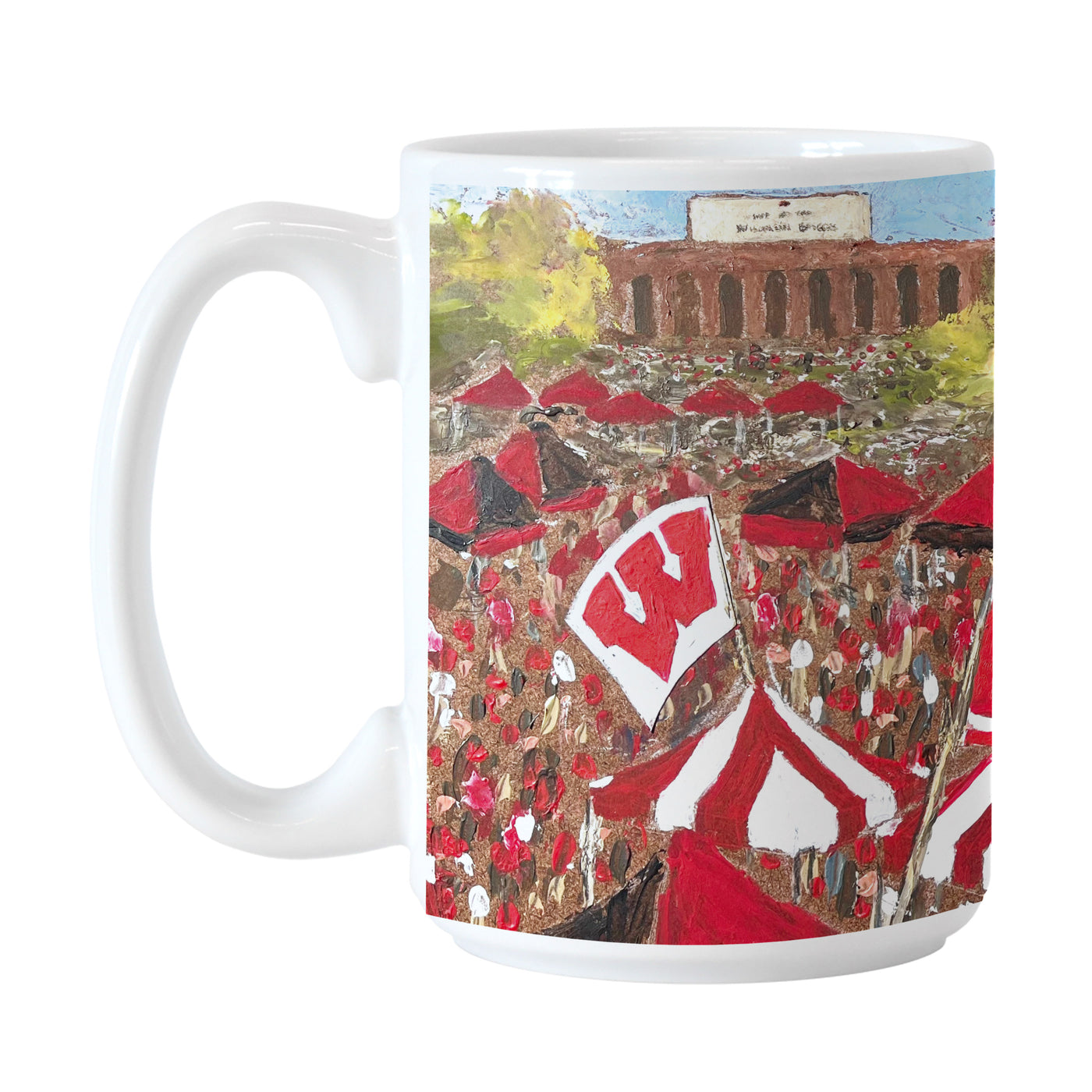 Wisconsin 15oz Collector Sublimated Mug - Logo Brands