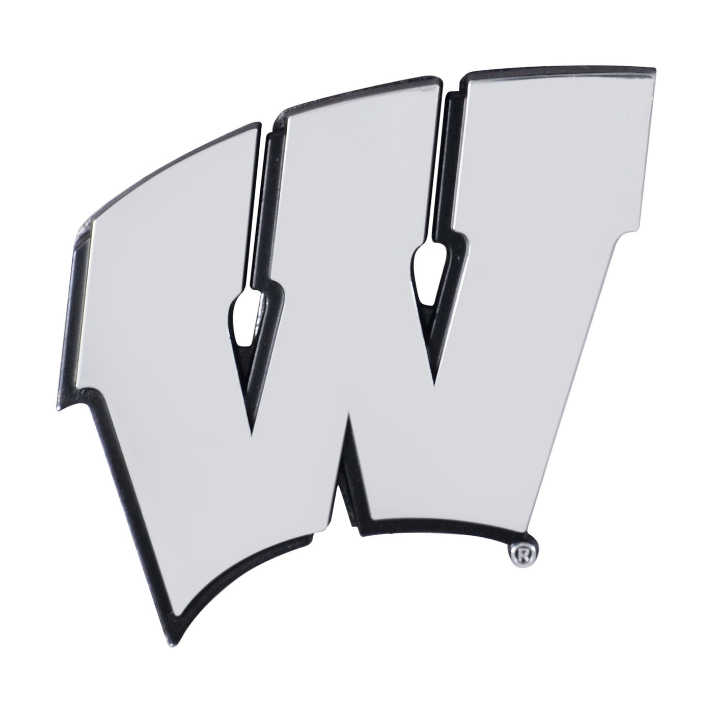 University of Wisconsin Chrome Emblem
