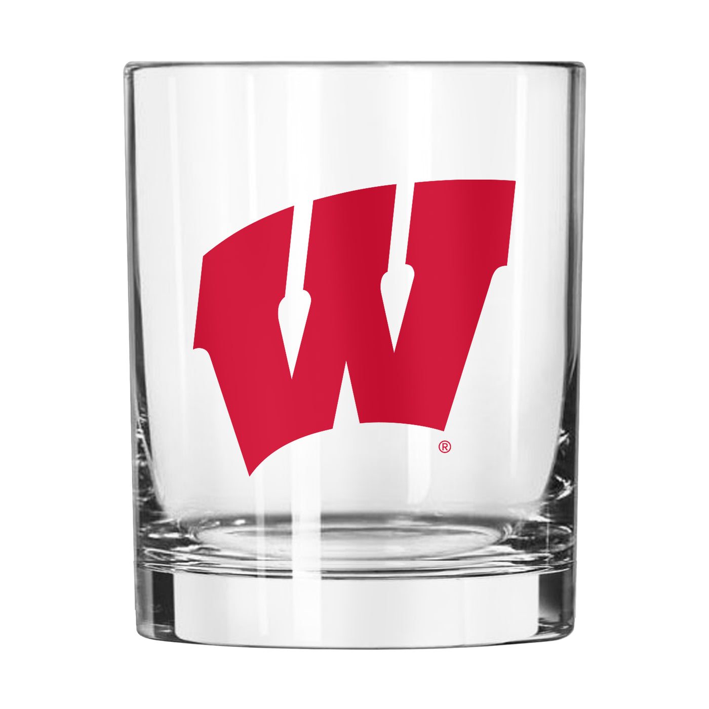 Wisconsin 14oz Gameday Rocks Glass