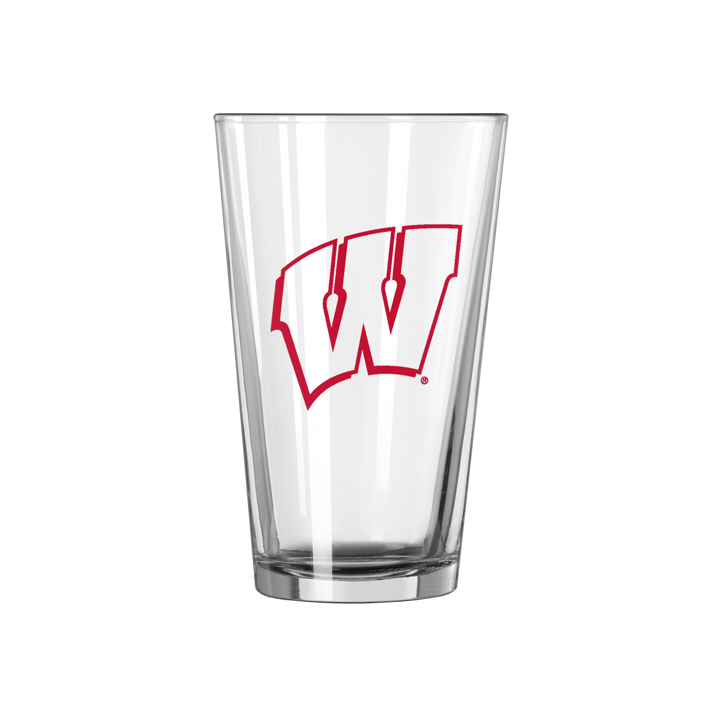 Wisconsin Alternate 16oz Gameday Pint Glass