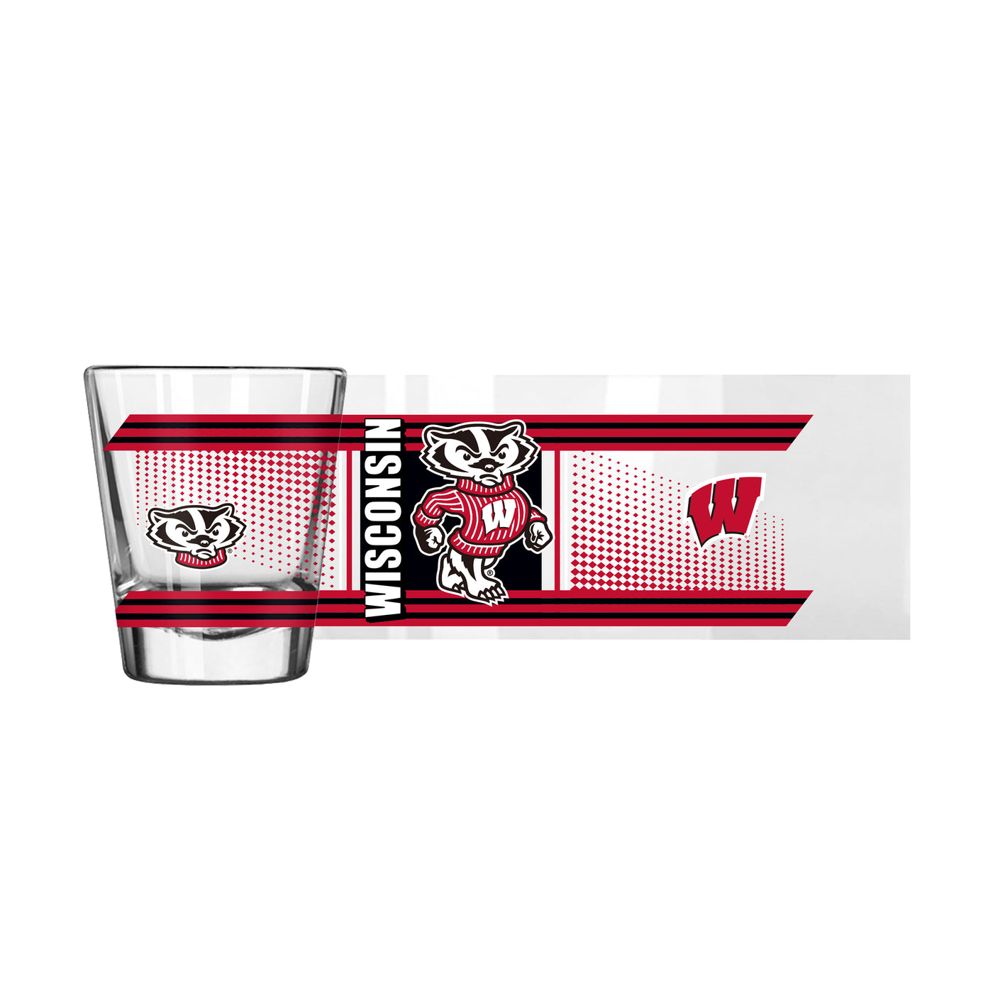 Wisconsin 2oz Hero Shot Glass