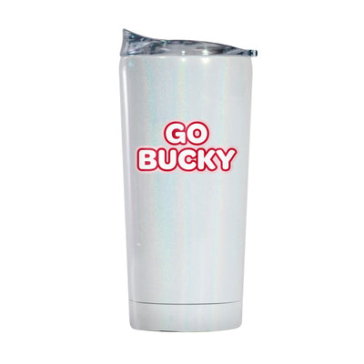 Wisconsin 20oz Bubble Iridescent Tumbler - Logo Brands