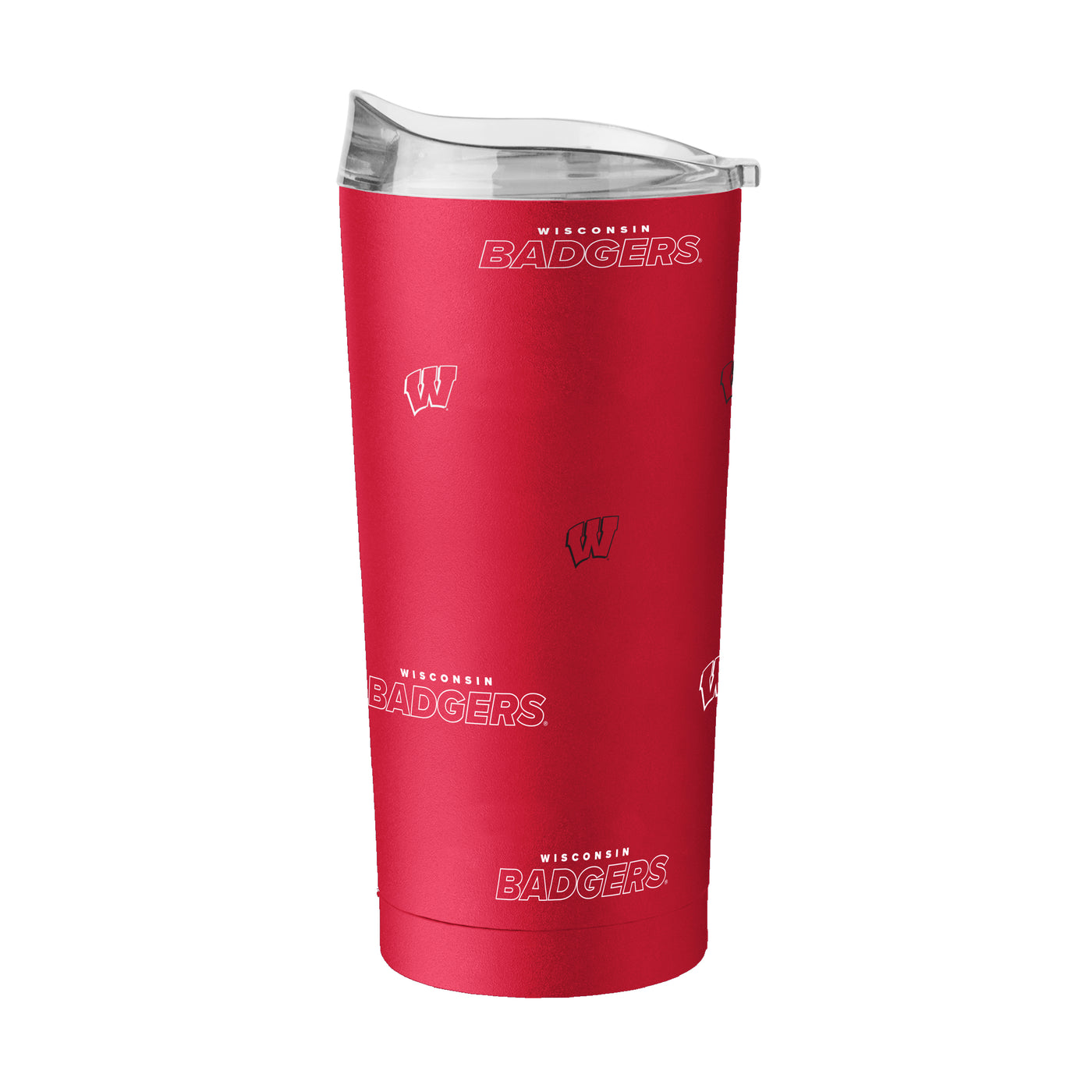 Wisconsin 20oz Step And Repeat Powder Coat Tumbler