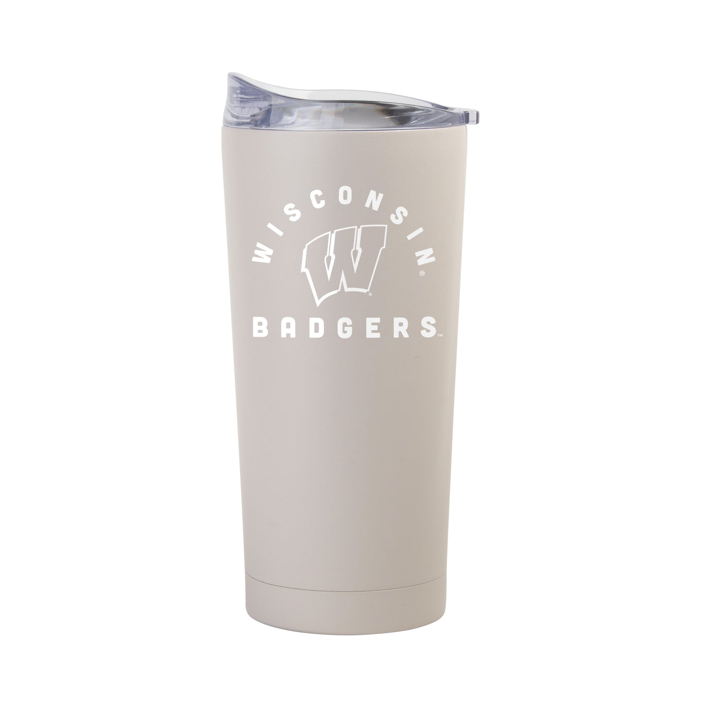 Wisconsin 20oz Archway Sand Powder Coat Tumbler