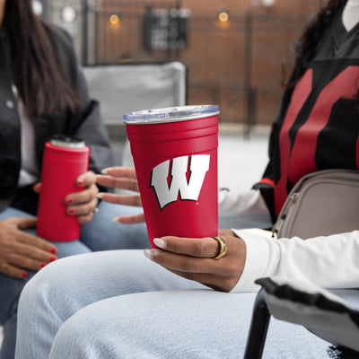Wisconsin 22oz Flipside Stainless Cup