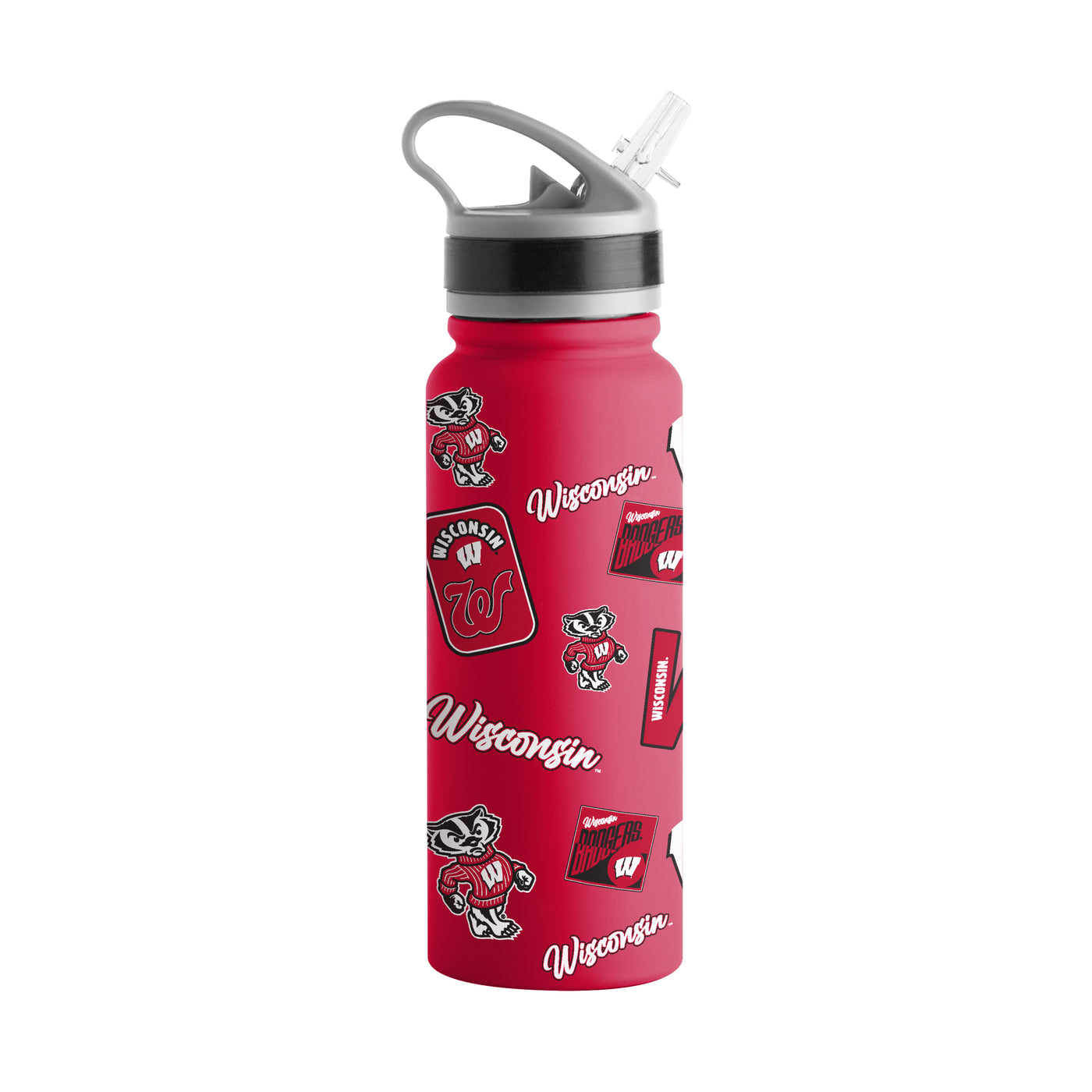 Wisconsin 25oz SingleWall FlipTop Bottle