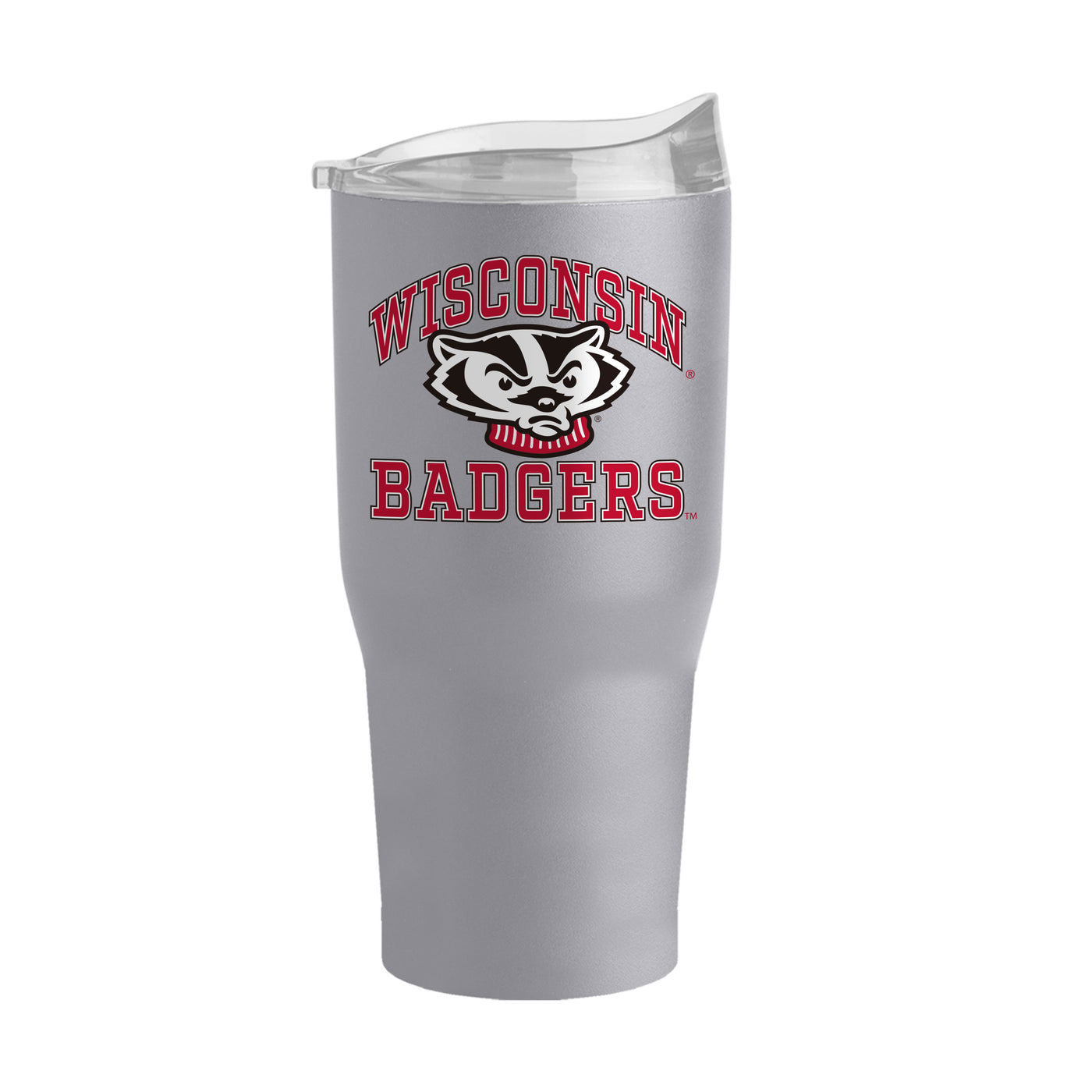 Wisconsin 30oz Athletic Powder Coat Tumbler