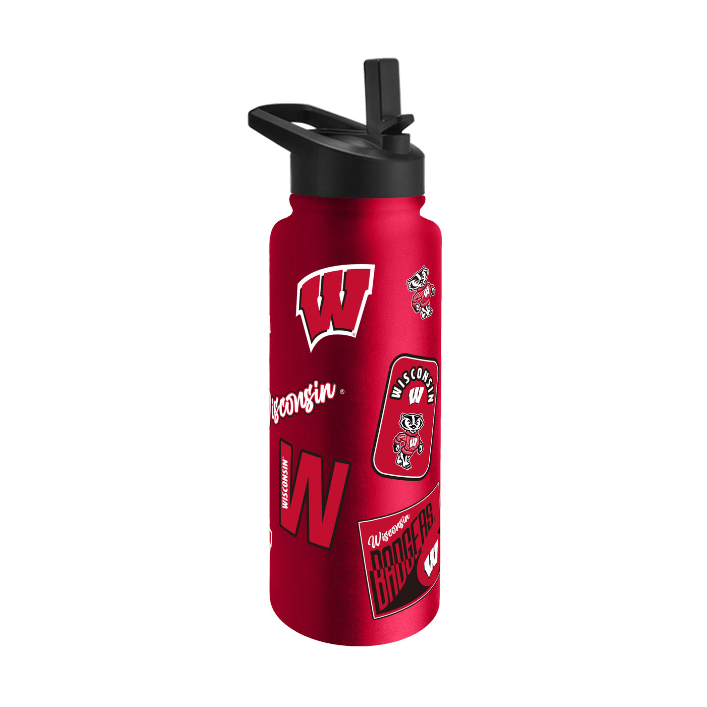 Wisconsin 34oz Dreamweave Quencher Bottle
