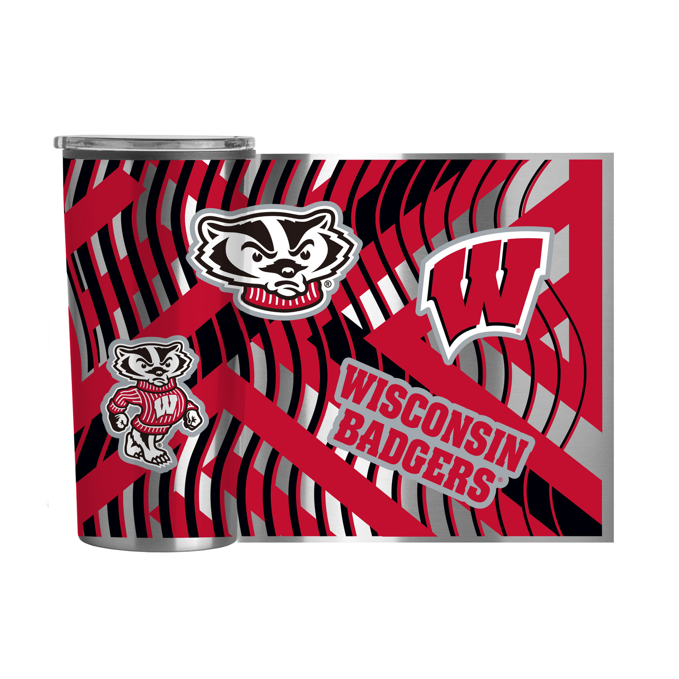 Wisconsin 20oz Flex Fusion Tumbler