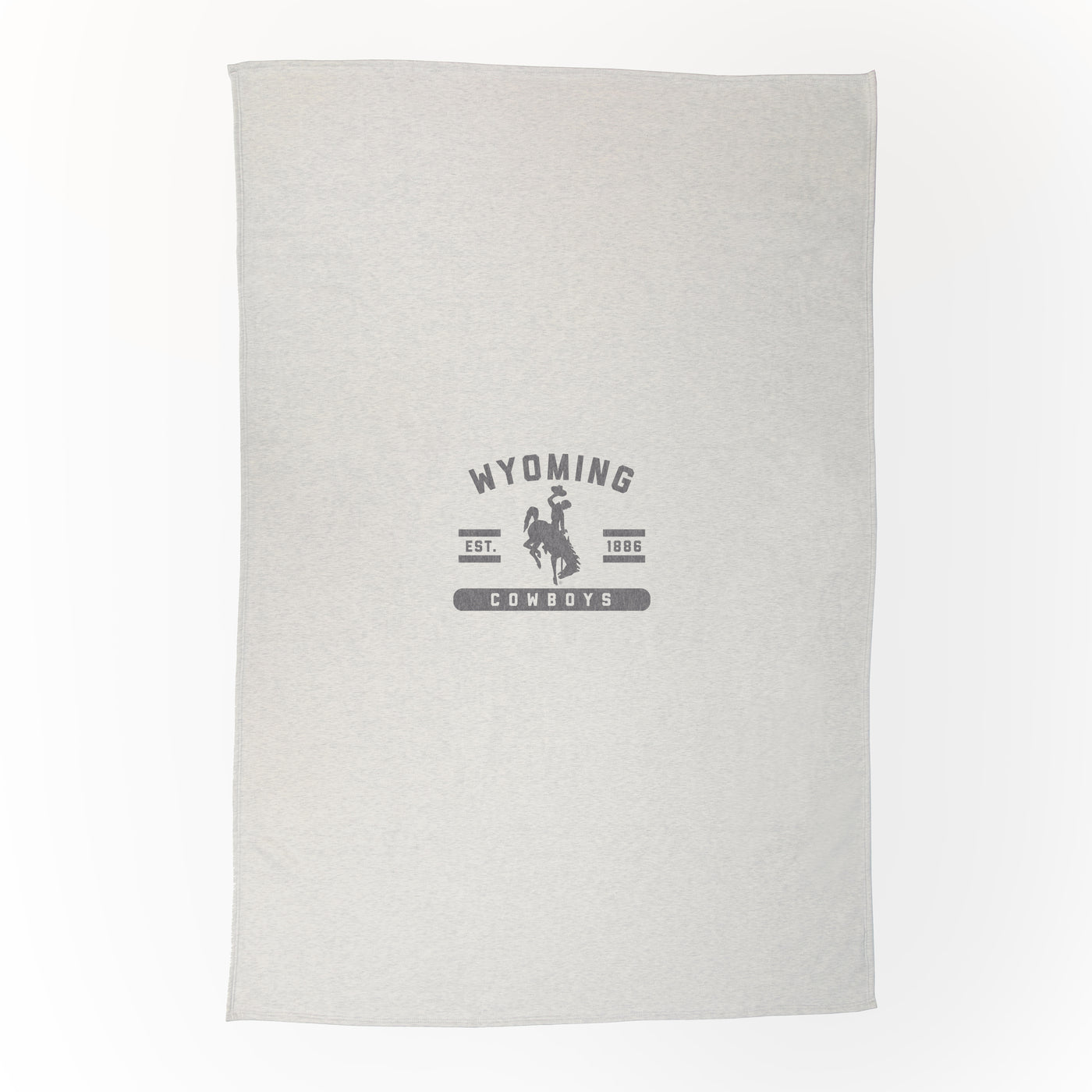 Wyoming Oatmeal Sweatshirt Blanket - Logo Brands