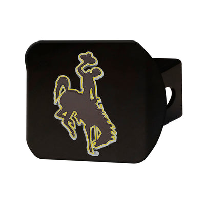 University of Wyoming Color on Black Hitch Cover