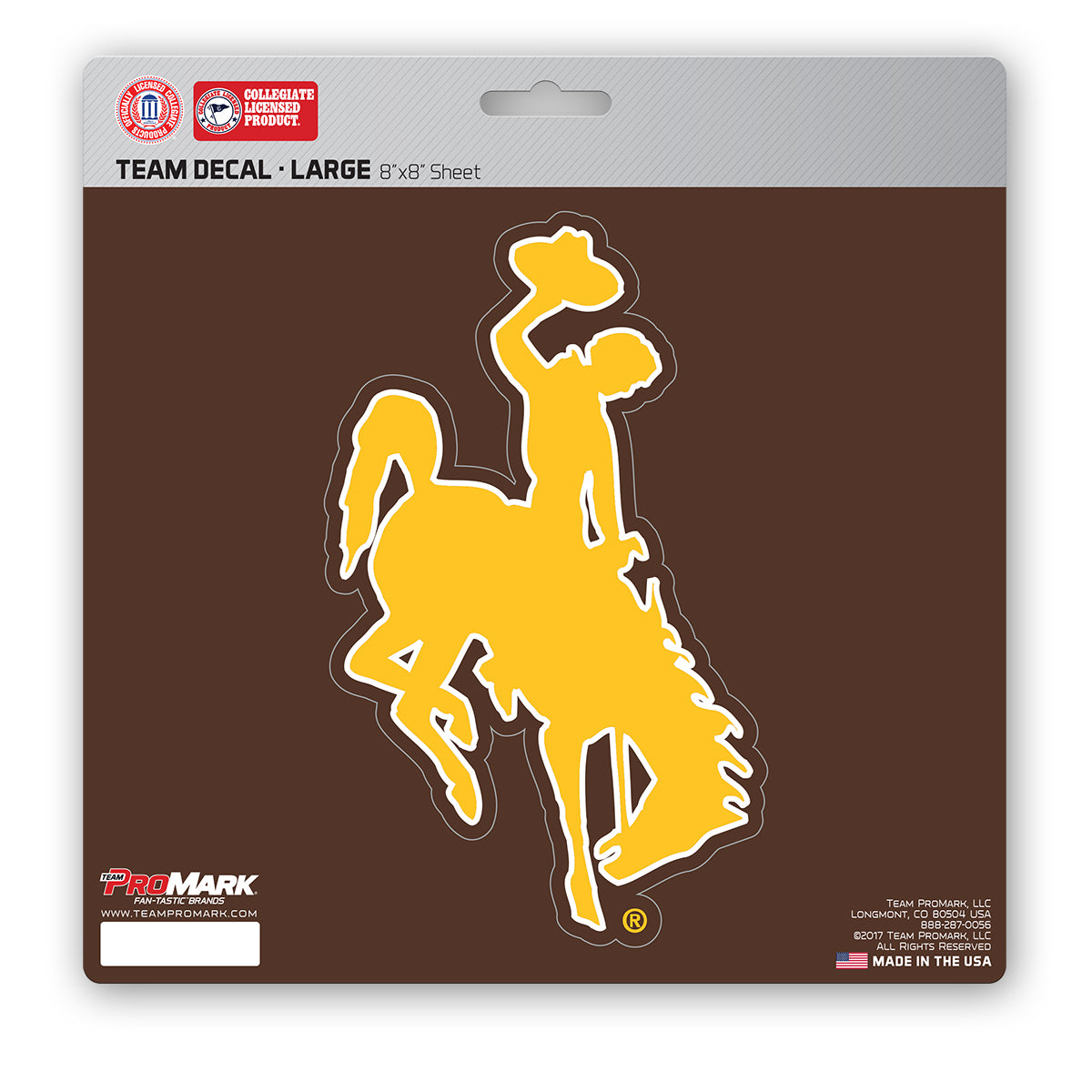 University of Wyoming Large Decal