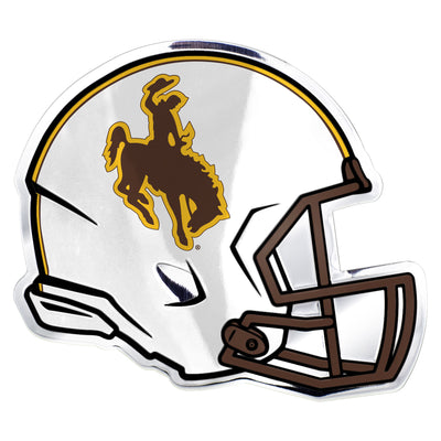 University of Wyoming Embossed Helmet Emblem