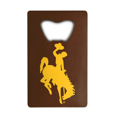 University of Wyoming Credit Card Bottle Opener