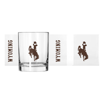 Wyoming 14oz Gameday Rocks Glass