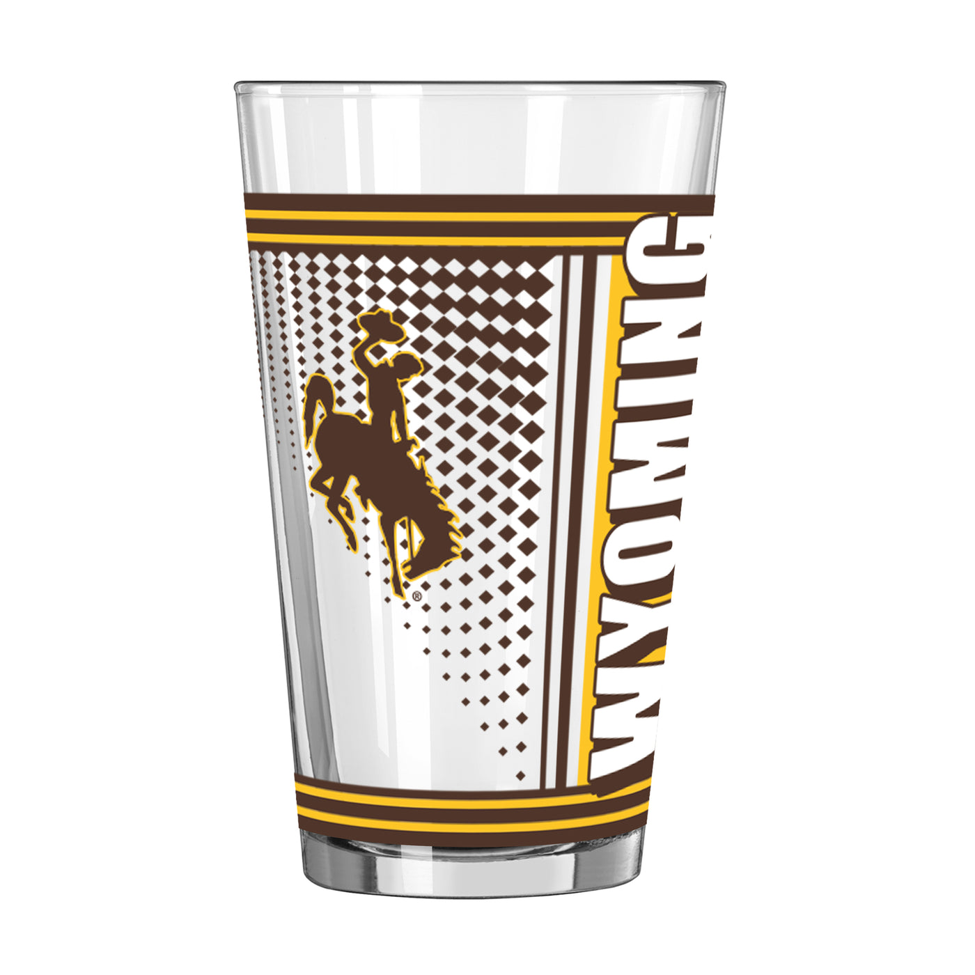 Wyoming 16oz Hero Pint Glass