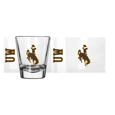 Wyoming 2oz Gameday Shot Glass