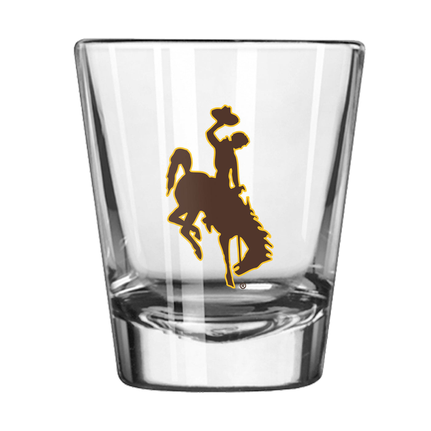 Wyoming 2oz Gameday Shot Glass