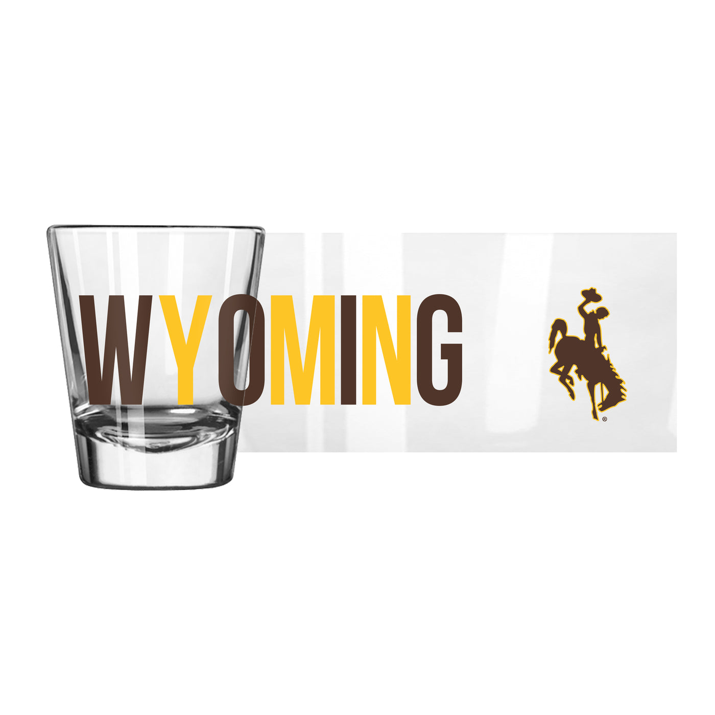 Wyoming 2oz Overtime Shot Glass