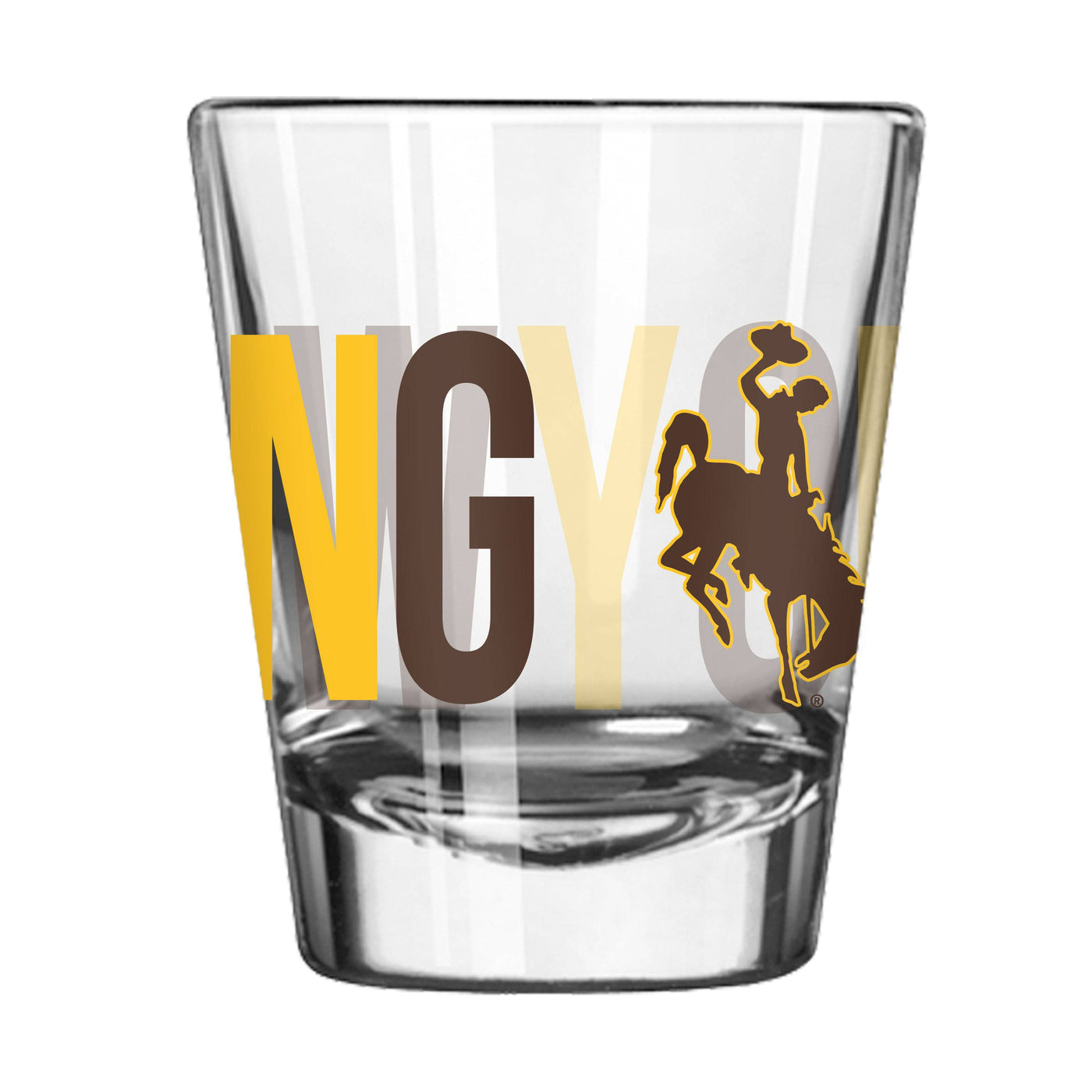 Wyoming 2oz Overtime Shot Glass