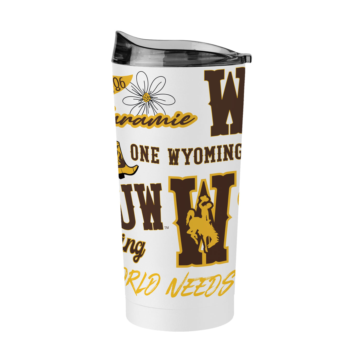 Wyoming 20oz Native Powder Coat Tumbler