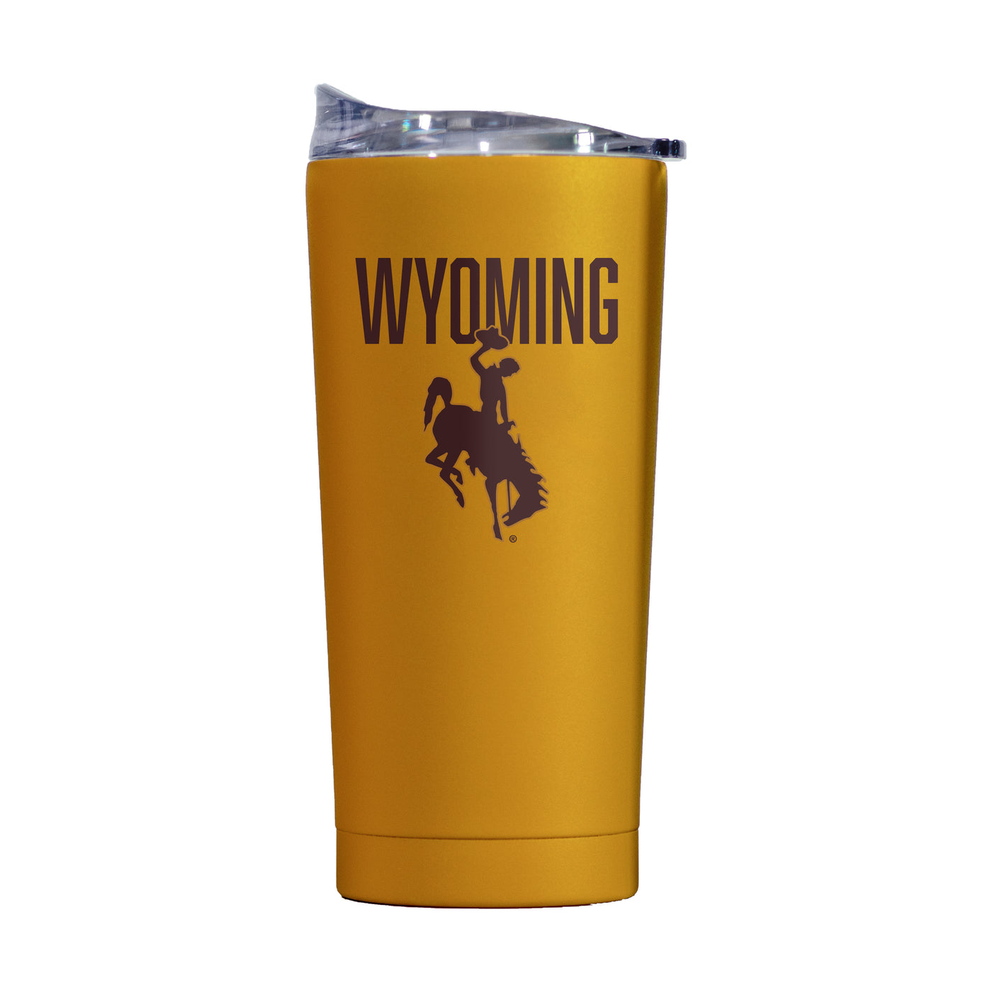 Wyoming 20oz Oak Huddle Powder Coat Tumbler - Logo Brands