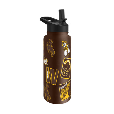 Wyoming 34oz Dreamweave Quencher Bottle