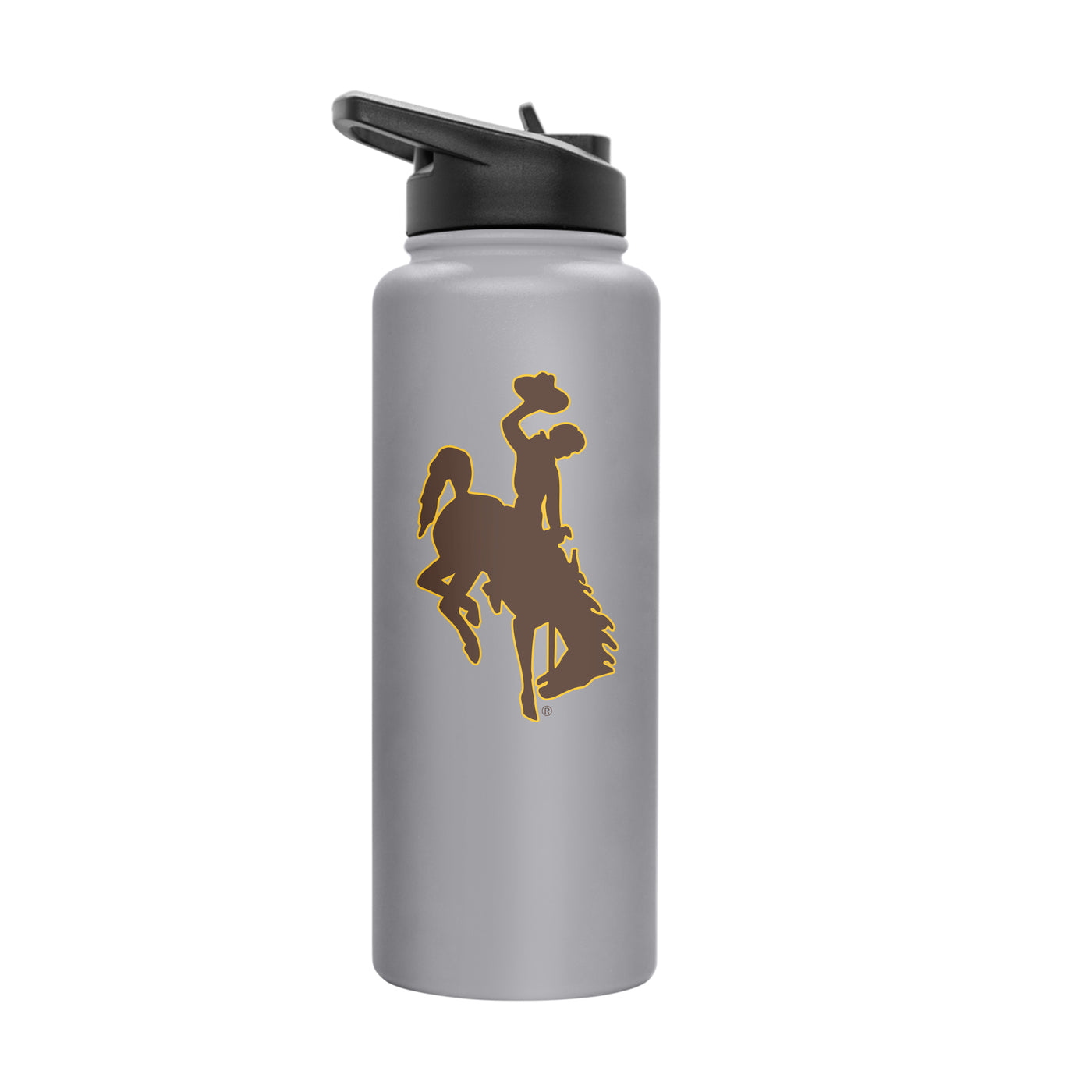 Wyoming 34oz Logo Quencher Bottle