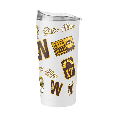Wyoming / Josh Allen 20oz Dreamweave Powder Coat Tumbler