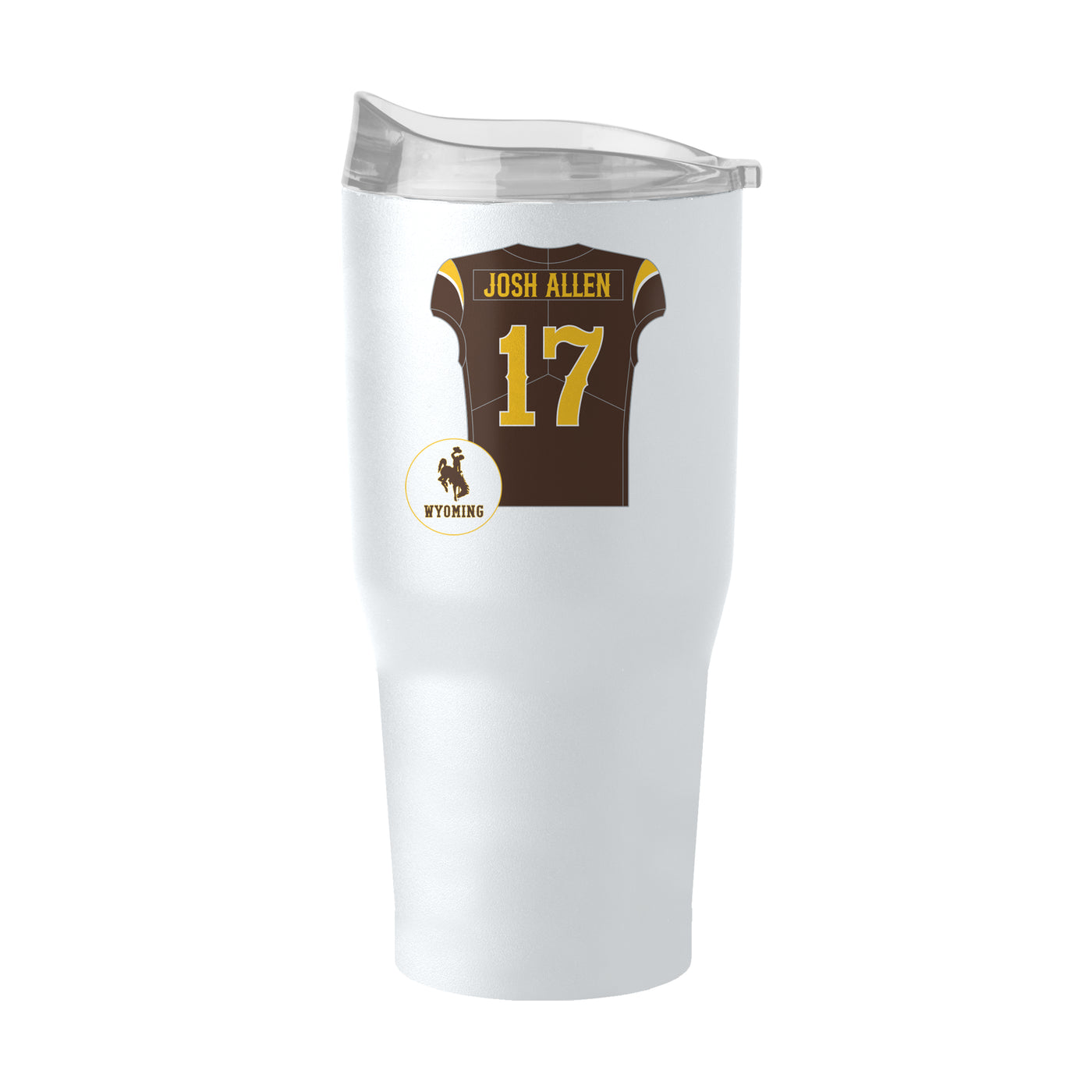 Wyoming / Josh Allen 30oz Jersey Powder Coat Tumbler