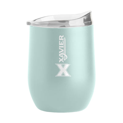 Xavier 16oz Cove Vertical Powder Coat Curved Bev - Logo Brands