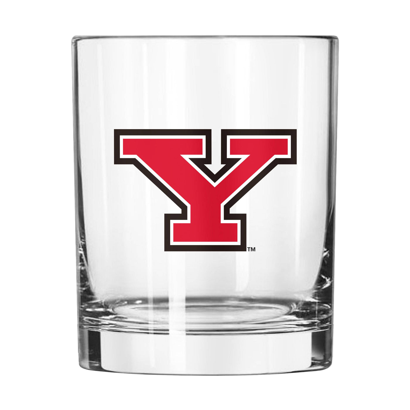 Youngstown State 14oz Gameday Rocks Glass