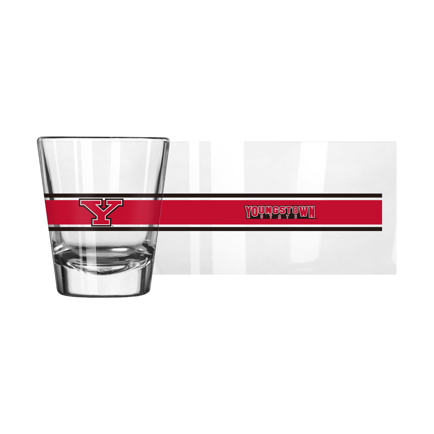 Youngstown St 2oz Stripe Shot Glass
