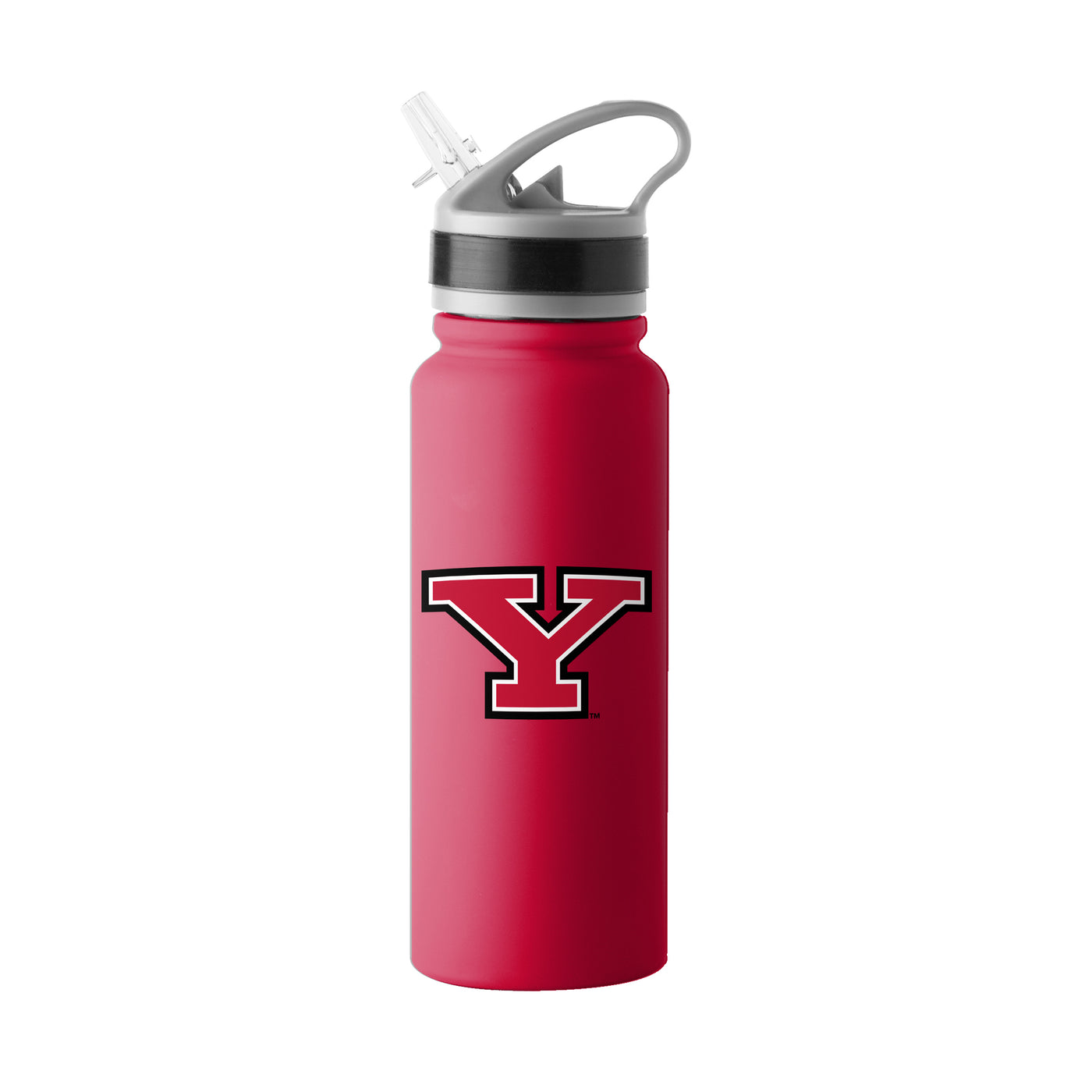 Youngstown State Logo 25oz Single Wall Flip Top Bottle
