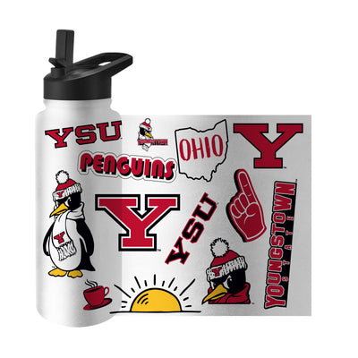 Youngstown State 34oz Native Quencher Bottle
