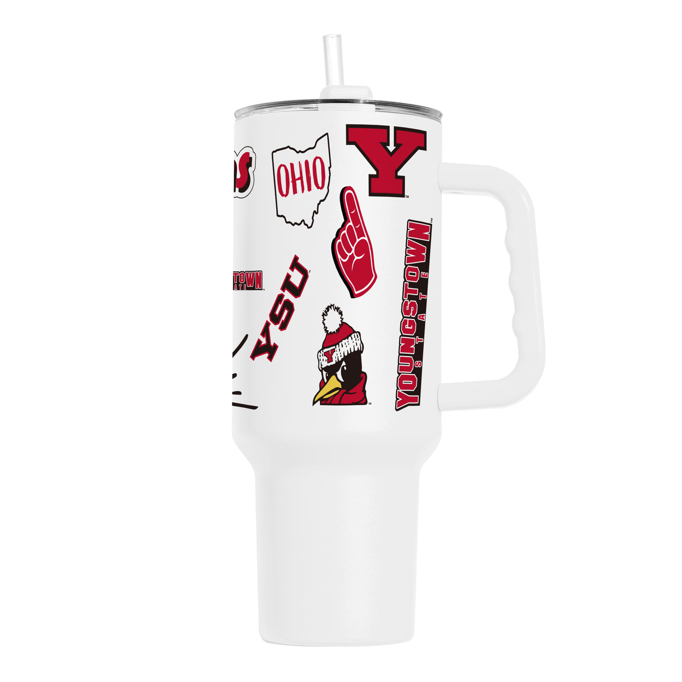Youngstown State 40oz Native Powder Coat Tumbler