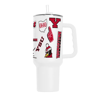 Youngstown State 40oz Native Powder Coat Tumbler