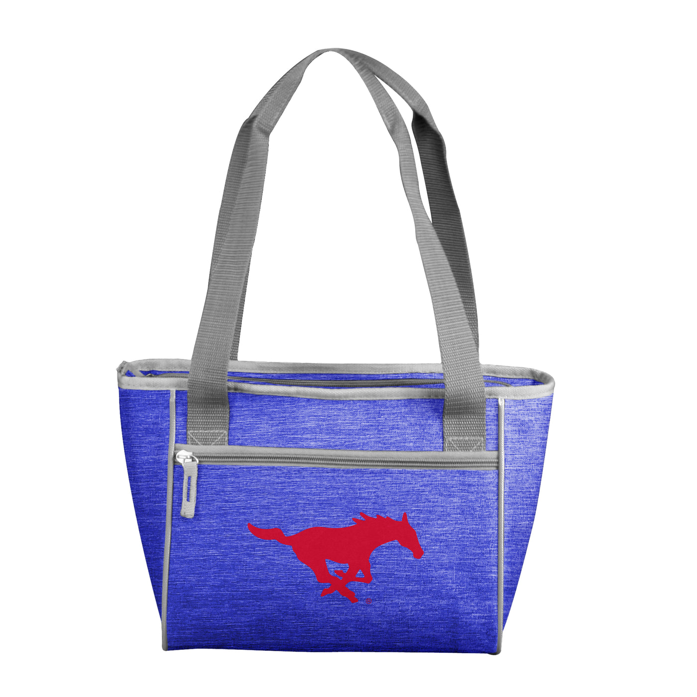 SMU Crosshatch 16 Can Cooler Tote