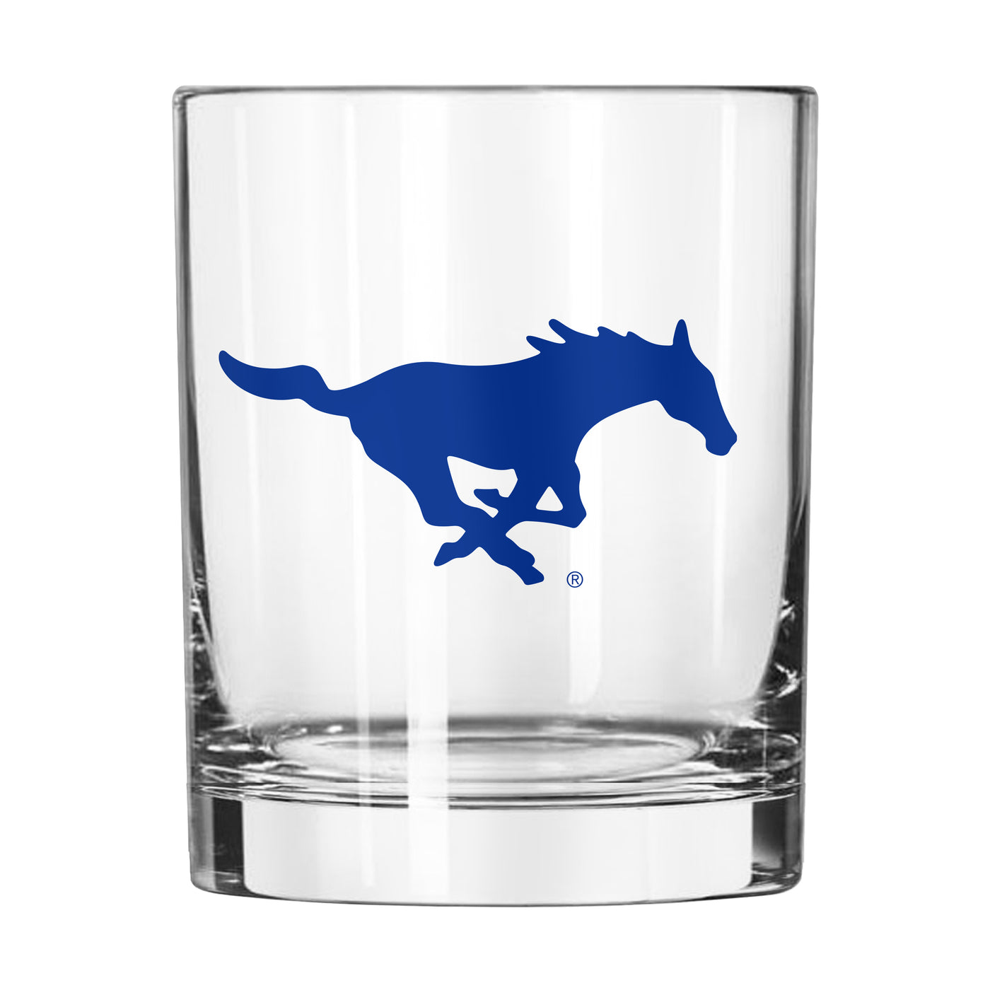 SMU 14oz Gameday Rocks Glass