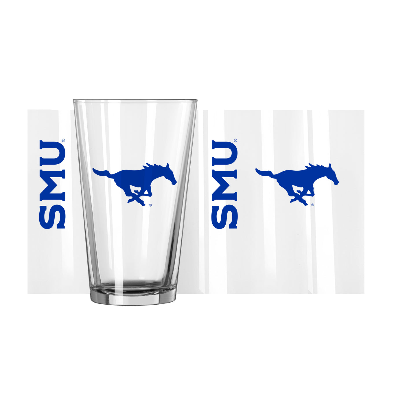 Southern Methodist 16oz Gameday Pint Glass